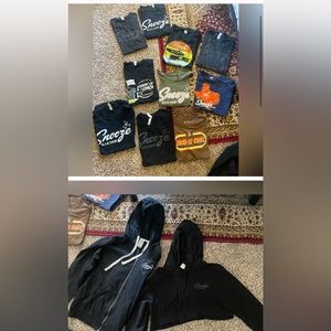 13 snooze apparel tops